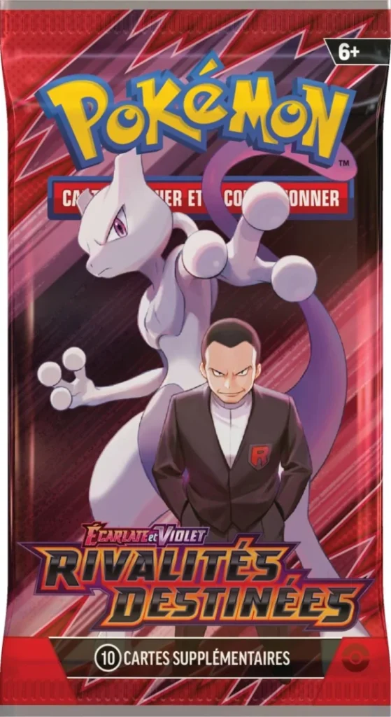 Booster EV10 Rivalités Destinées Mewtwo et Giovanni