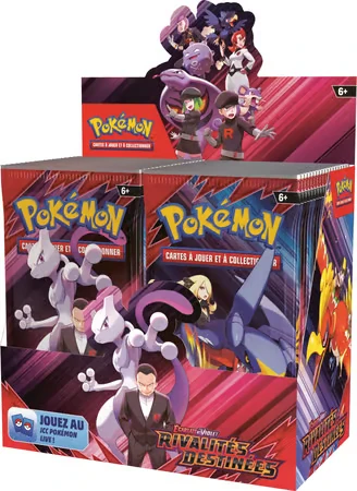 display de 36 boosters EV10 Rivalités Destinées
