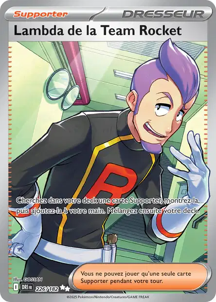 Carte alternative de Rivalités Destinées Lance de la Team Rocket 226/182
