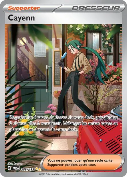 Carte Alternative Faille Paradoxe Cayenn EX - 249/182
