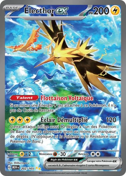 Carte Alternative Pokémon 151 Electhor - 202/165