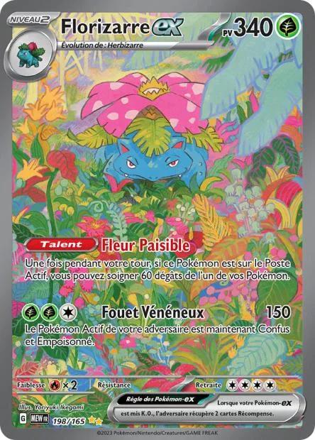 Carte Alternative Pokémon 151 Florizarre - 198/165