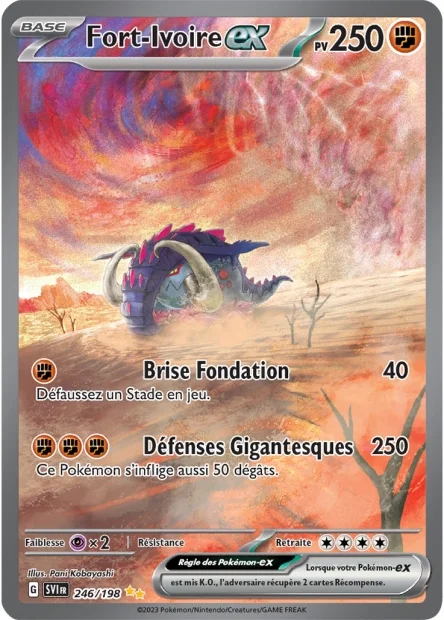 Cartes Alternatives Écarlate et Violet - Fort-Ivoire 248/198