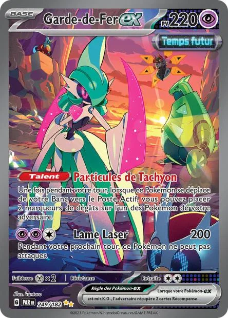 Carte Alternative Faille Paradoxe Garde-de-fer EX - 249/182