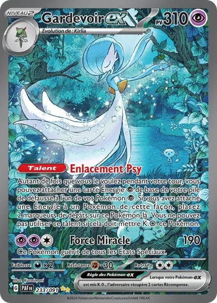 Carte Alternative Destinées de Paldea Gardevoir - 233/91