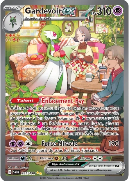 Cartes Alternatives Écarlate et Violet - Gardevoir 245/198