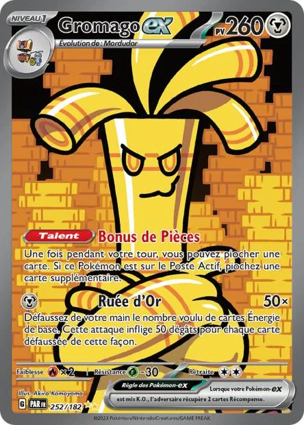 Carte Alternative Faille Paradoxe Gromago - 250/182