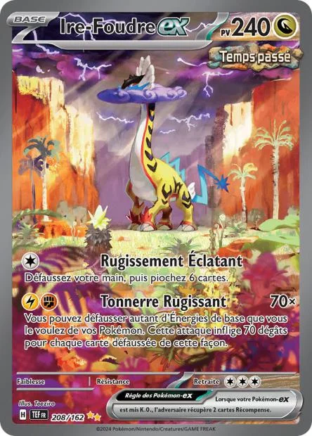 Carte Alternative de Force Temporelle Ire-Foudre - 208/162