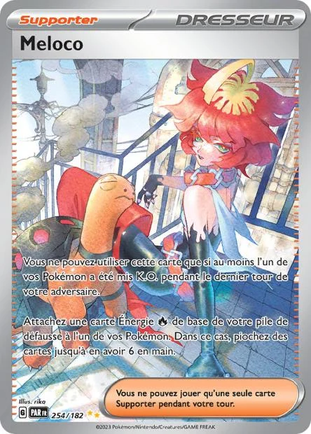Carte Alternative Faille Paradoxe Meloco de fer EX - 254/182