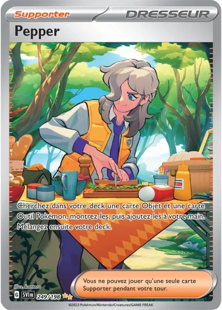 Cartes Alternatives Écarlate et Violet - Pepper 249/198