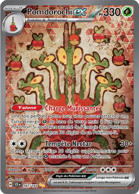 Carte Alternative de Couronne Stellaire Pomdorochi - 167/142