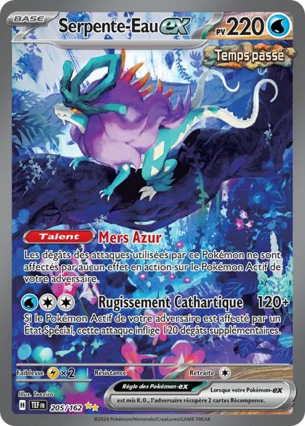 Carte Alternative de Force Temporelle Serpente-Eau - 205/162